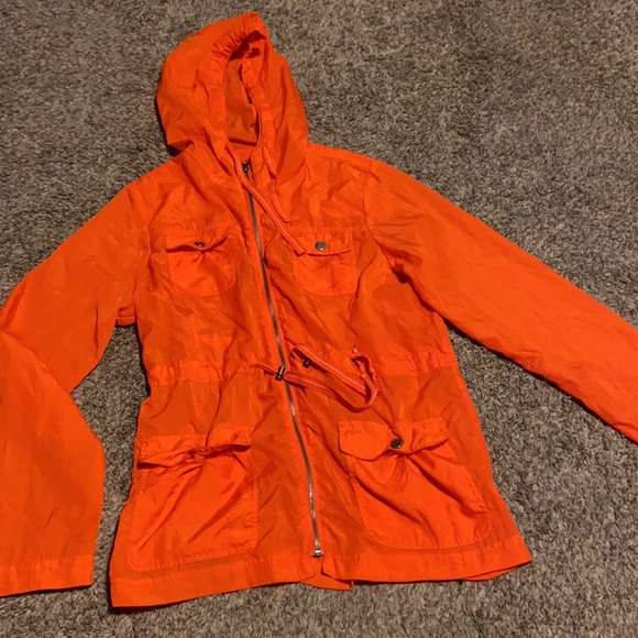 Maurice’s orange thin jacket size M - Picture 2 of 3